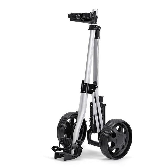 Two Wheels Aluminum Alloy Golf Push Carts Golf Trolley
