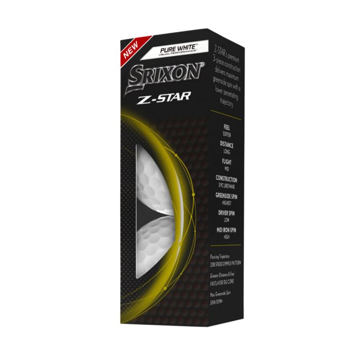 Z Star Golf Balls - White