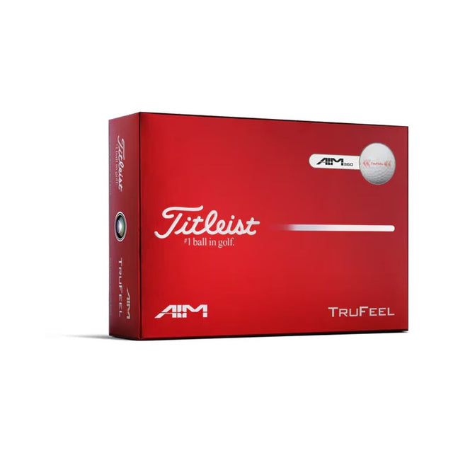 Trufeel AIM Performance 360 Golf Balls - White