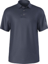 Junior's Golf Flag Geo Print Short Sleeve Golf Polo Shirt