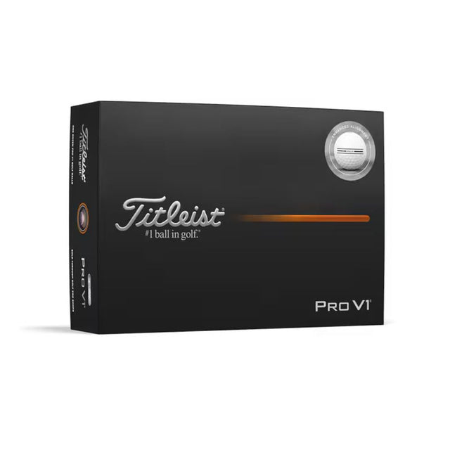 Pro V1 Enhanced Alignment Golf Balls - White