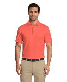 Airflux Solid Mesh Short Sleeve Golf Polo Shirt