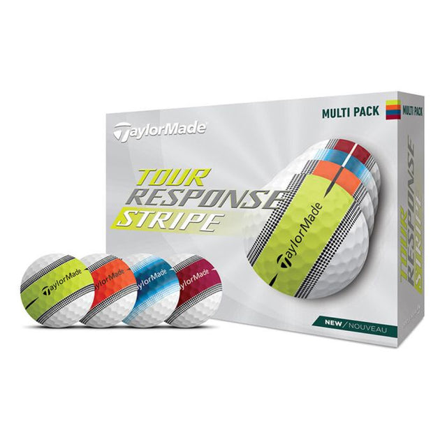 Tour Response Stripe Golf Balls - Multi Color
