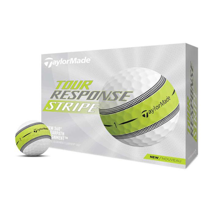 Tour Response Stripe Golf Balls - White