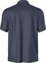Junior's Golf Flag Geo Print Short Sleeve Golf Polo Shirt