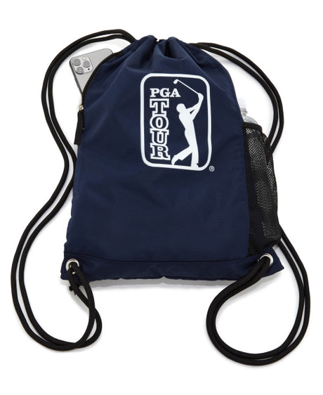 New PGA Tour Golf Solid Drawstring Bag