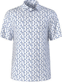 Junior's Novelty Print Short Sleeve Golf Polo Shirt