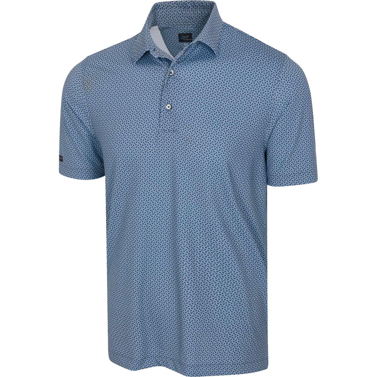 Men's Properller Foulard ML75 Stretch Polo - Club Grey