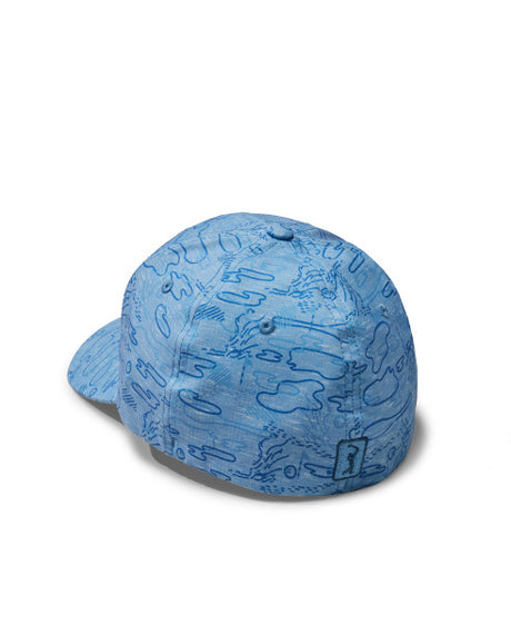 PGA Tour Conversational Flex Golf Cap - Della Robbia BL