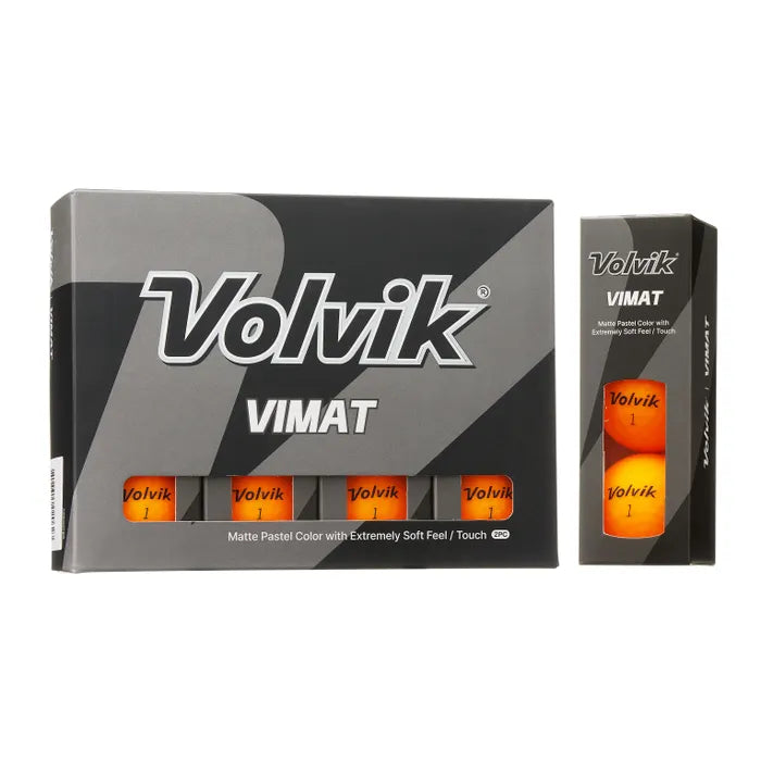 Volvik Vimat Matte Pastel Color Golf Balls