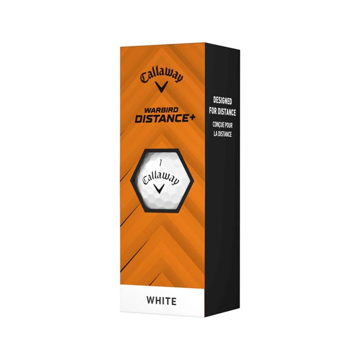 Warbird Distance+ Golf Balls - White