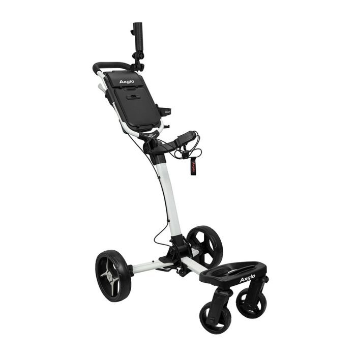 Flip N Go Pro Four Wheel Ultra Compact Foldable Aluminum Golf Trolley