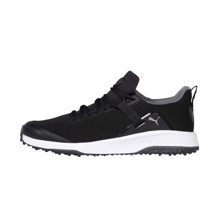 Men's Fusion Evo Extra Wide Golf Shoes - Puma Black / Quiet Shade