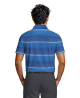Energized Stripe Blocked Short Sleeve Golf Polo Shirt