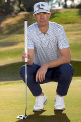 Tee Time Script Golf Cap