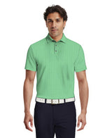 Essential Geo Print Short Sleeve Golf Polo Shirt