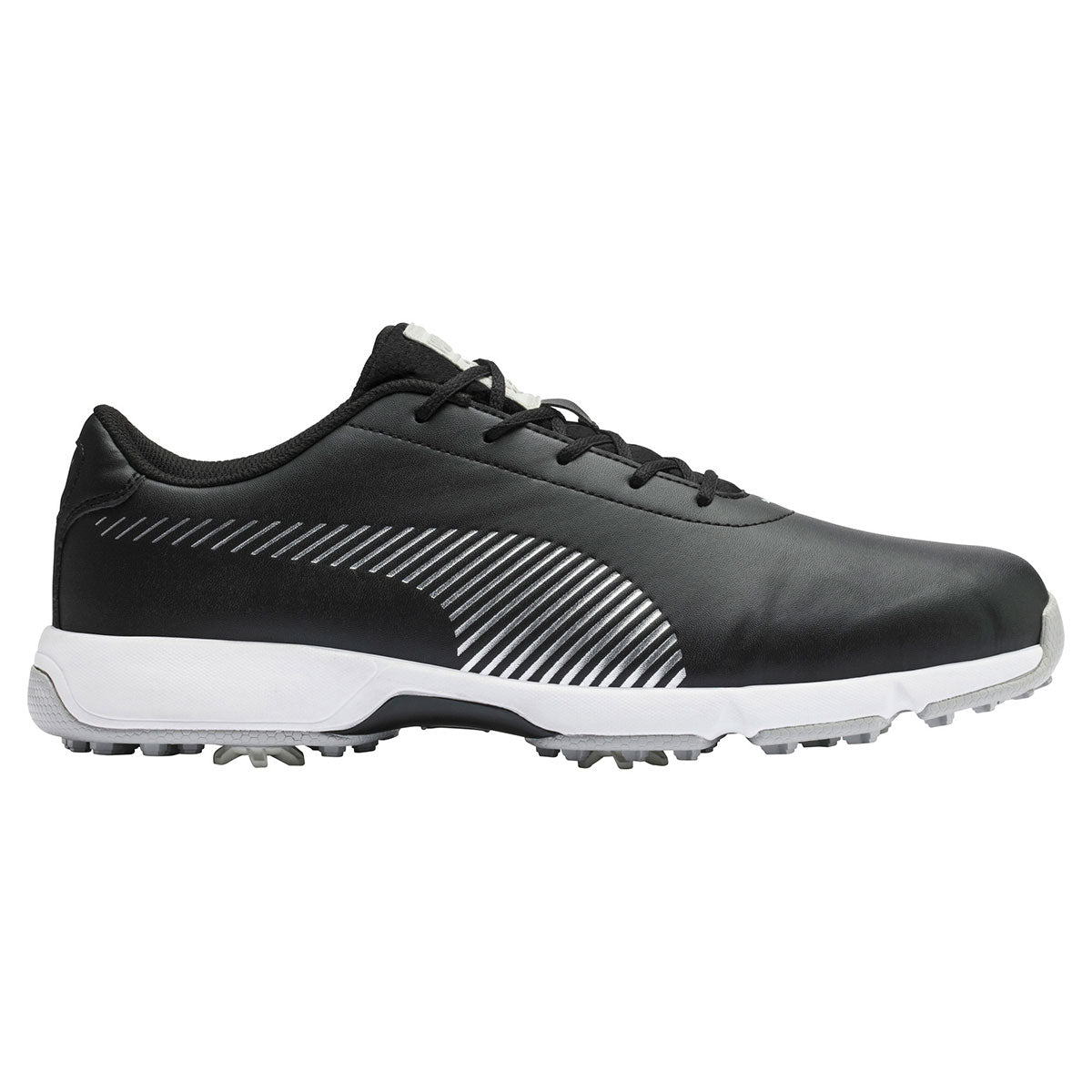 Puma Drive Fusion Tech Golf Shoes Black Silver