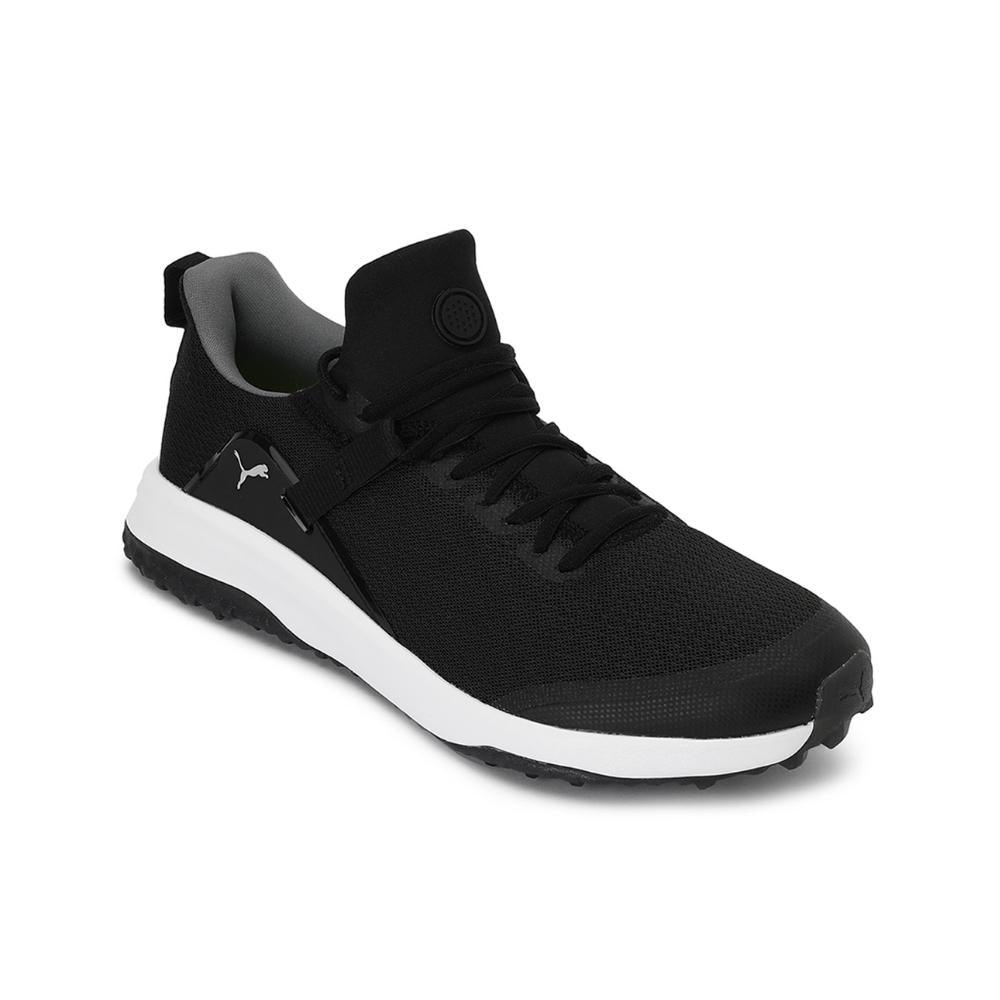 Men's Fusion Evo Extra Wide Golf Shoes - Puma Black / Quiet Shade